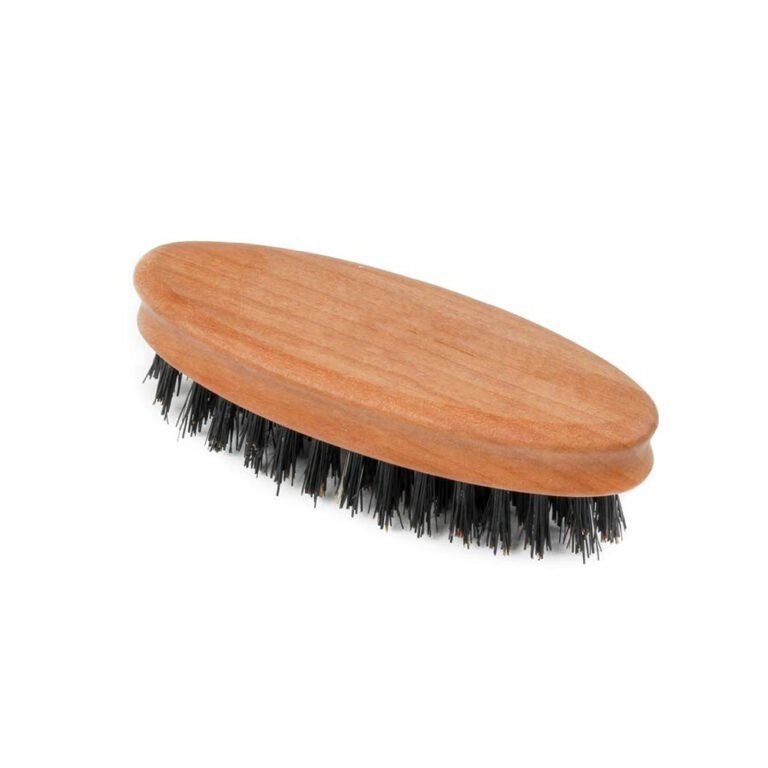 Boar Bristle Beard Brush for Beard & Mustache Shaping – Grooming & Styling Brush