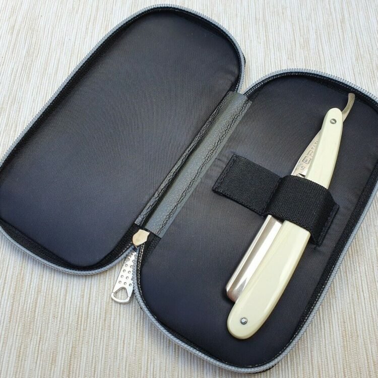Straight Razor Kit Case for Travelling – Compact Shaving Storage & Travel Case