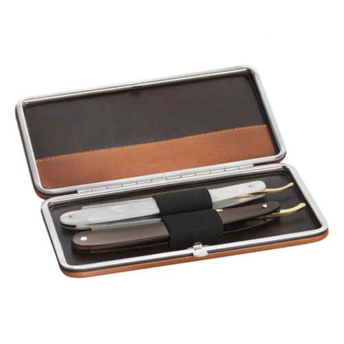 Straight Razor Kit with Lock – Professional Barber Shaving Set