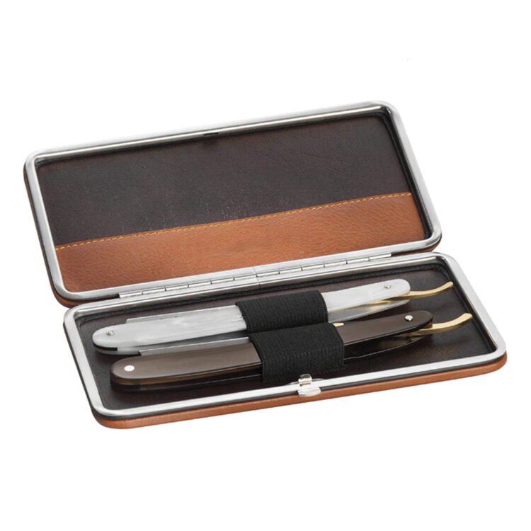Straight Razor Kit with Lock – Professional Barber Shaving Set