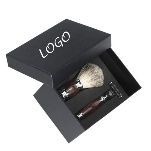 Alternative view of Premium Magnetic Gift Box Packaging for Shaving Brush