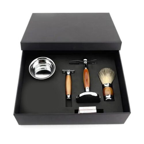 Shaving Set Packaging with Lid – Premium Protective Box for Razor & Grooming Sets