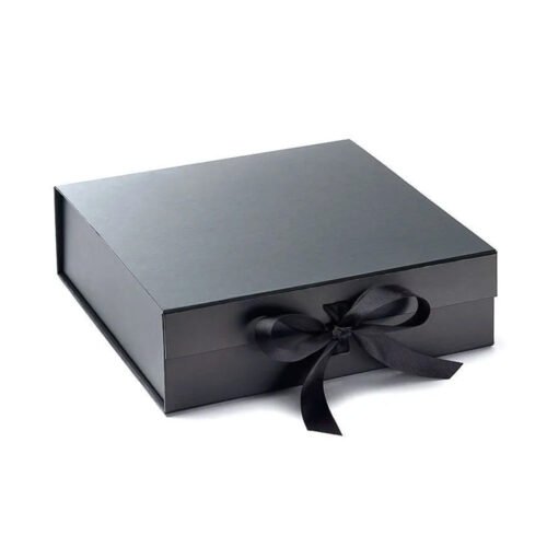 Shaving Kit Gift Box with Magnetic Closure & Ribbon – Premium Men’s Grooming Gift Packaging