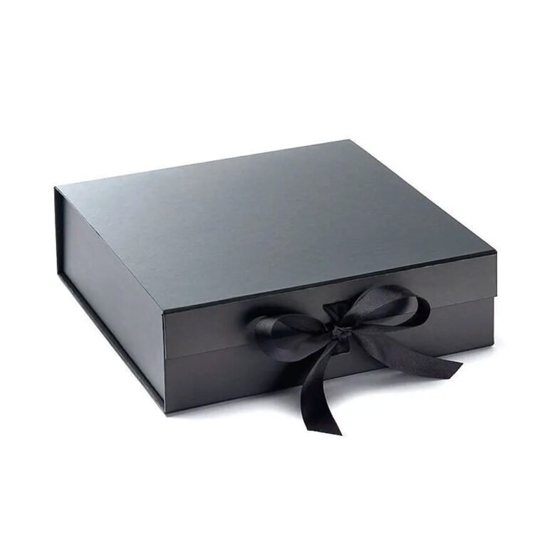 Shaving Kit Gift Box with Magnetic Closure & Ribbon – Premium Men’s Grooming Gift Packaging