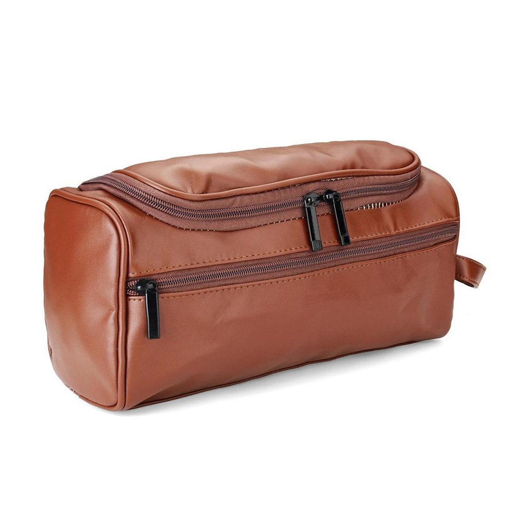 Leather Toiletry Travel Bags