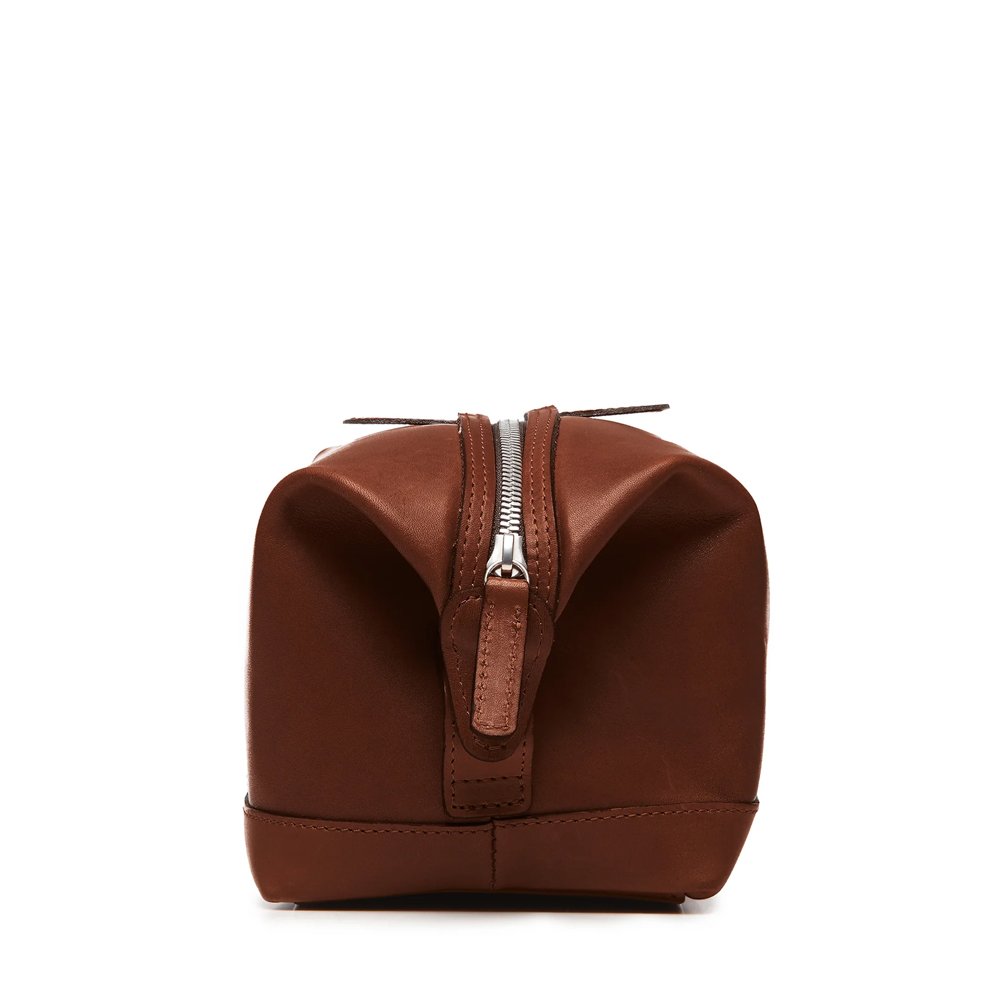 Full Grain Leather Toiletry Bag - Image 5