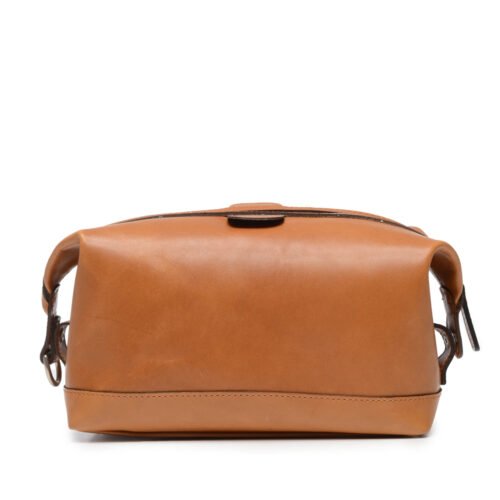 Leather Handmade Travel Toiletry Bag – Premium Grooming Organizer