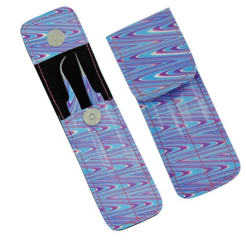 Best-Selling Eyelash Tweezers Set with Leather Pouches LBP-6453 product display