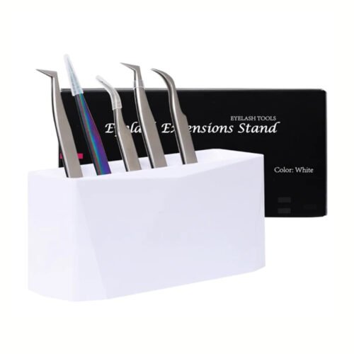 Black Eyelash Extension Tweezers Stand LBP-6300 product display