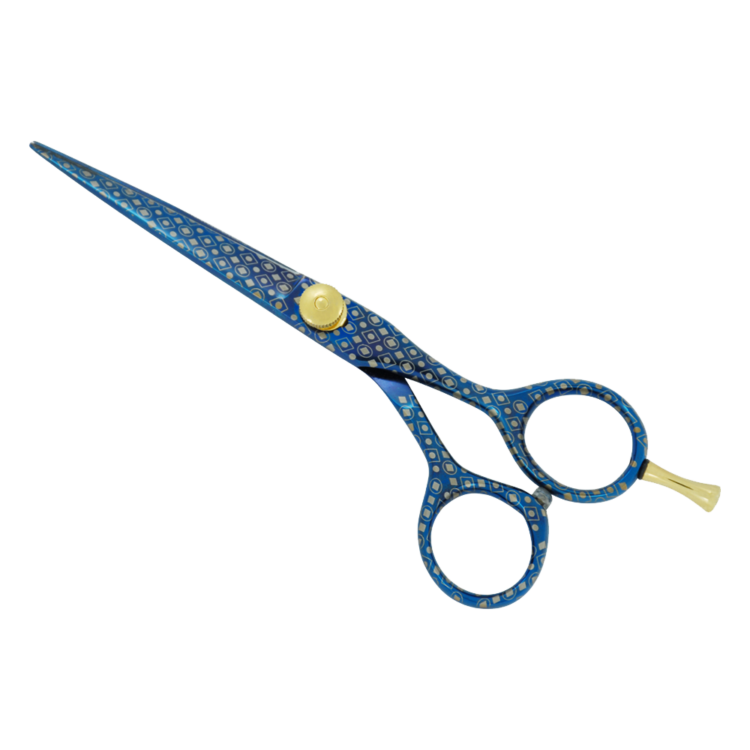 Leo Beauty Pro Color Coated Barber Hair Cutting Scissors