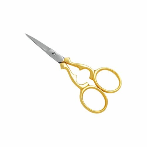 Gold Cuticle Nail Scissors LBP-3873 product display