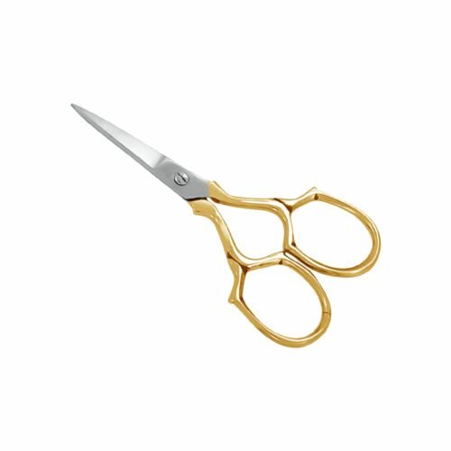 Gold Cuticle Nail Scissors LBP-3874 product display