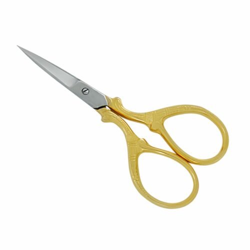 Gold Cuticle Nail Scissors LBP-3876 product display