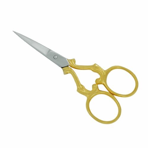 Gold Cuticle Nail Scissors LBP-3878 product display