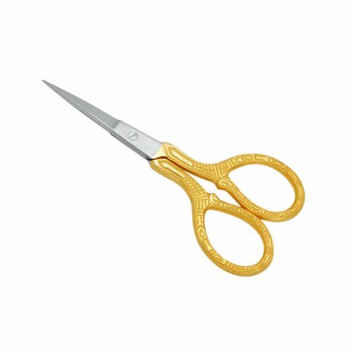Gold Cuticle Nail Scissors LBP-3881 product display