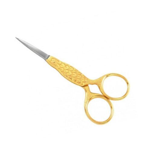 Gold Cuticle Nail Scissors LBP-3885 product display