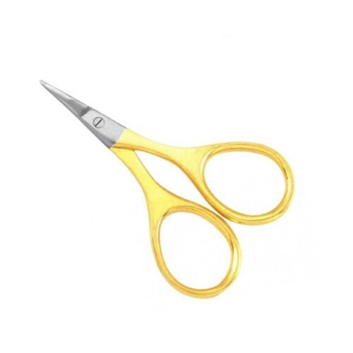 Micro Blade Large Ring Gold Nail Scissors LBP-3889 product display