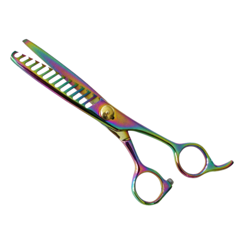 Multi-Color Big Edges Half Thinning Barber Scissor LBP-3407 product display