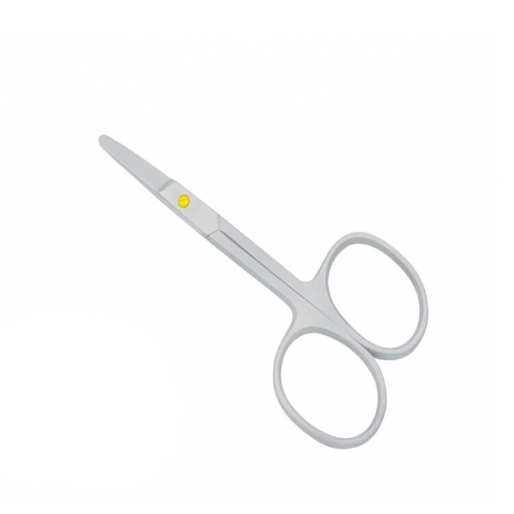 Nose Safety Barber Scissors Curved LBP-3860 product display