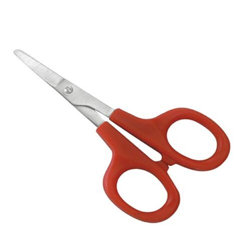 Plastic Handle Nail Scissors LBP-3896 product display