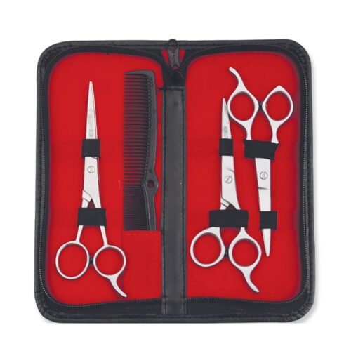 Leo Beauty Pro Pro Leather Scissors Packaging