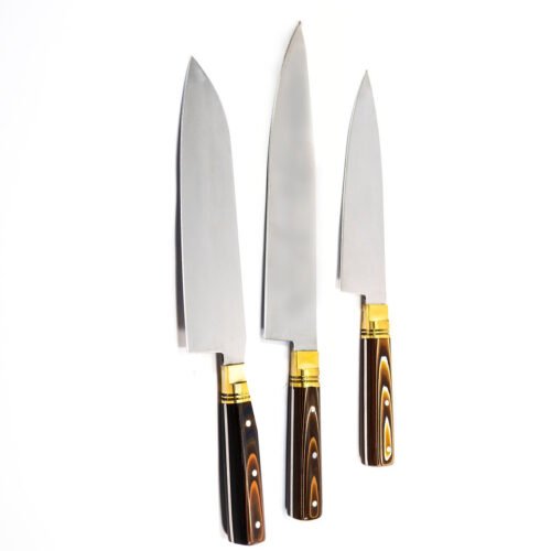 Leo Beauty Pro Professional Chef Kitchen Knives Set