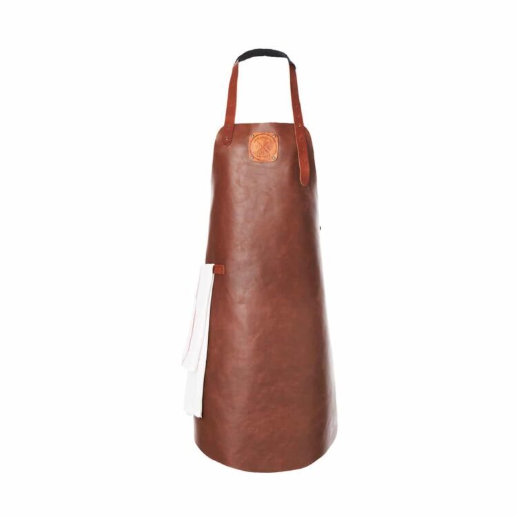 Leo Beauty Pro Leather Butcher Aprons