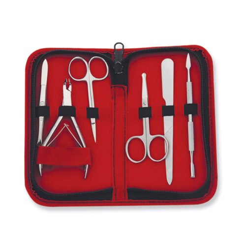Leo Beauty Pro Manicure Pedicure Leather Kit