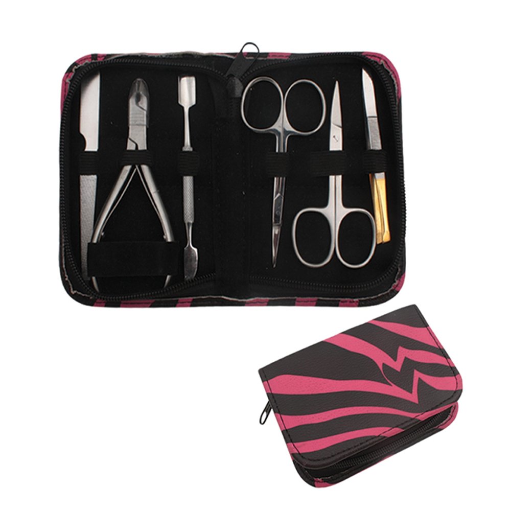 Leo Beauty Pro Manicure and Pedicure Leather Kit