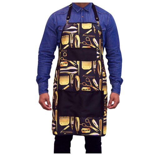 Leo Beauty Pro Sublimation Barber Aprons