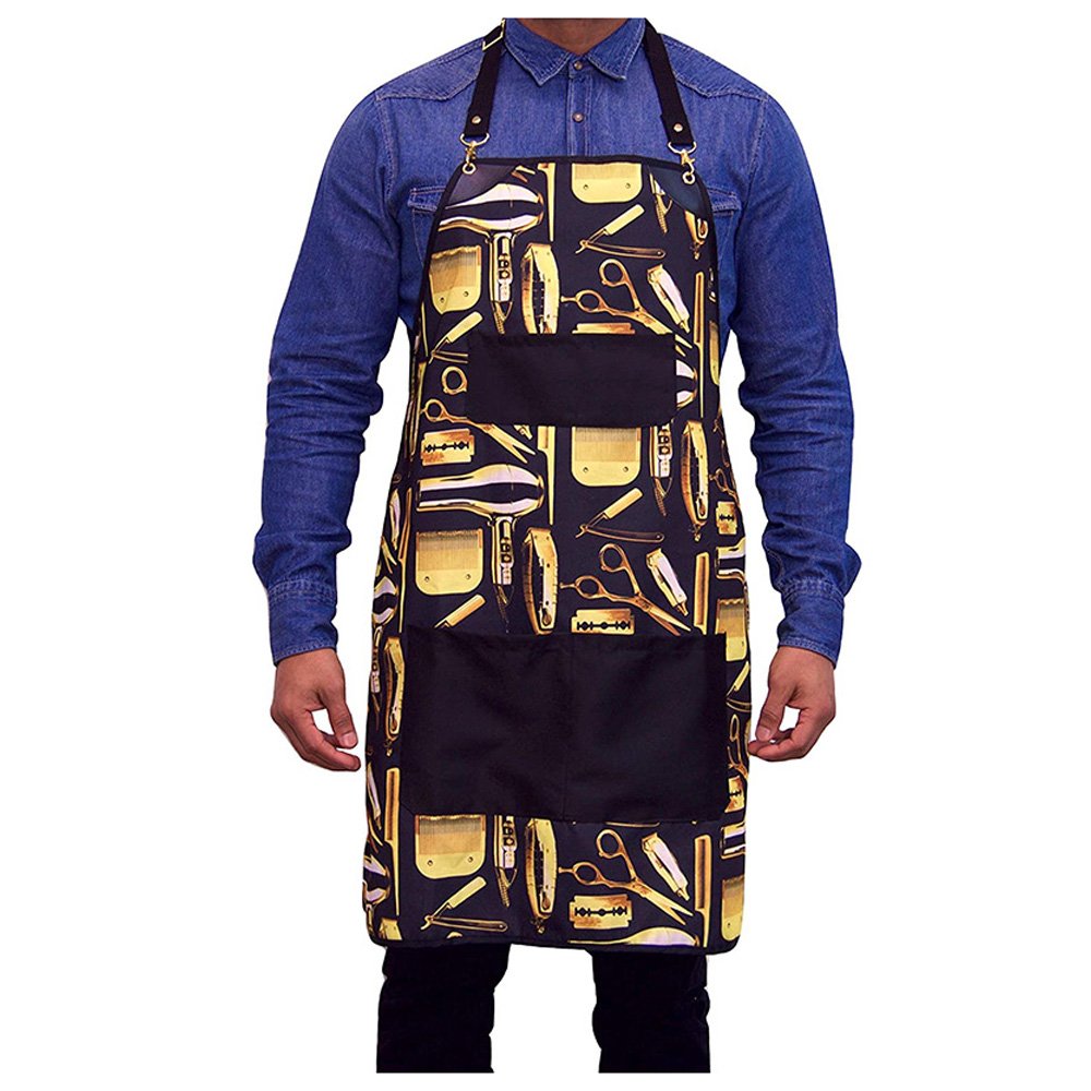Leo Beauty Pro Sublimation Barber Aprons